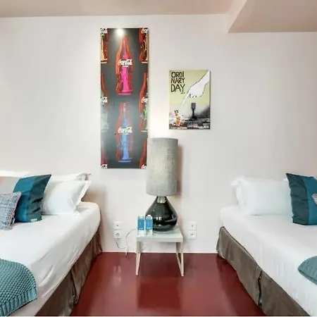 Apartament Modern And Bright 2bd For 11 Guests In Le Marais!